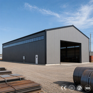 Galvanized Long Span Sandwich Panel Steel Structure Factory Warehouse Building EN ISO 3834