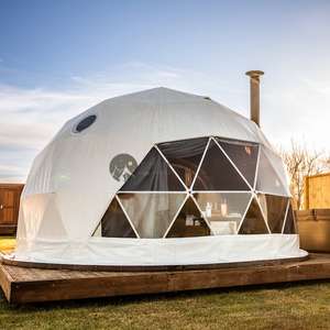 Waterproof PVC Glamping Geodesic Bubble House Tent Dome Event Tent