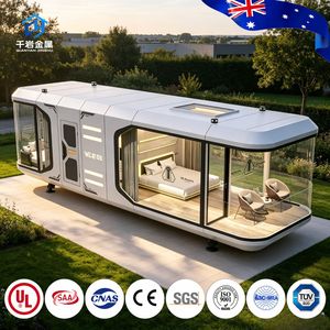 High Quality Prefab Capsule Container House Space Capsule Home Modular Capsule Cabin