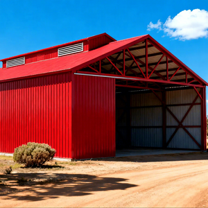 Industrial Steel Warehouse Design Prefabricated Factory Building