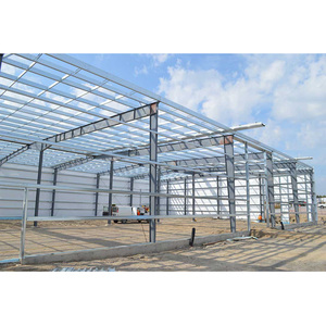 1000 Square Meter Prefabricated Steel Structure Warehouse Food Factory